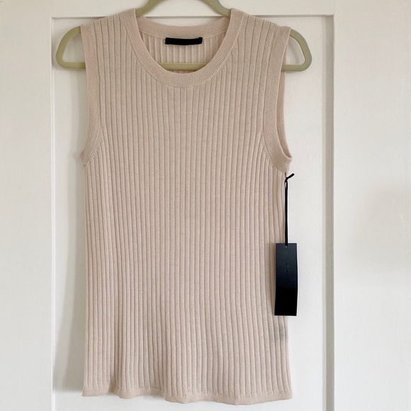 Jenni Kayne Tops - Jenni Kayne Ribbed Cashmere Tank